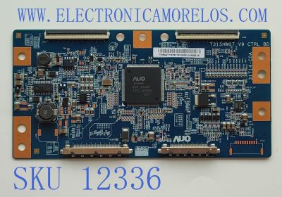 T-CON PARA TV LG / NUMERO DE PARTE 5542T13C06 / T315HW07_V9 CTRL BD / FS-5542T13C06-16P-00000J0 / PANEL T420HW08 V.0 / MODELO 42LV5500-UA.AUSDLHR	